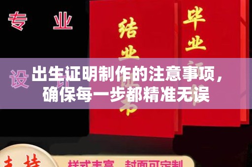 丽江出生证明制作的注意事项，确保每一步都精准无误