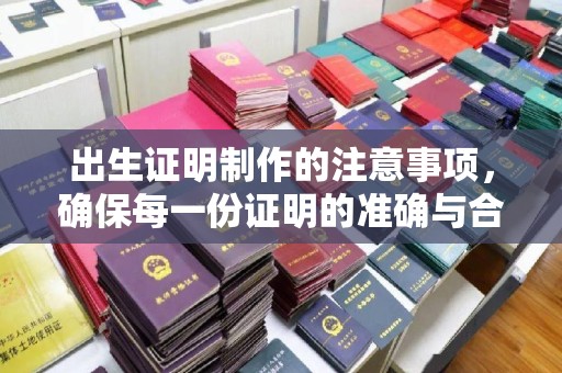 丽江出生证明制作的注意事项，确保每一份证明的准确与合法