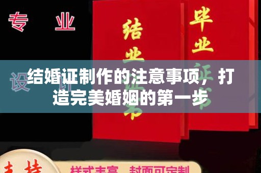 丽江结婚证制作的注意事项，打造完美婚姻的第一步