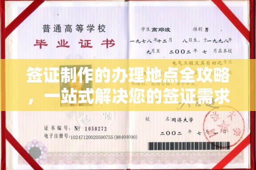 丽江签证制作的办理地点全攻略，一站式解决您的签证需求
