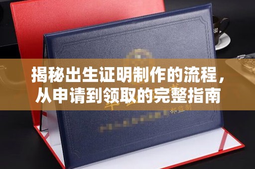 丽江揭秘出生证明制作的流程，从申请到领取的完整指南