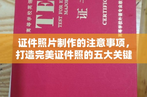 丽江证件照片制作的注意事项，打造完美证件照的五大关键点